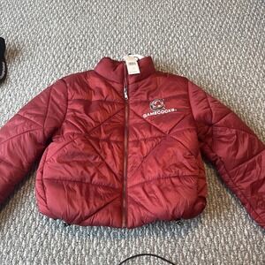 South Carolina Gamecocks Wear by Erin Andrews Puffer Jacket Women's XS MSRP 125